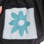 Vintage Papy Boez Embroidered Button Tiered Dress Boho Lagenlook Artsy One Size Black Size undefined Photo 5