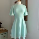 Mint Green Flowy Mini Dress Size 6 Photo 1