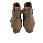 Dolce Vita Kooley Ankle Boots Womens 8.5 Tan Faux Leather Pointed Toe Western Size 7.5 Photo 2