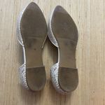 Soft Surroundings Amelia D’orsay Cream Shoes Flats Size 7.5 Small Flaw Photo 6