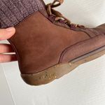 Chaco Sz 7 Barbary Women Mahogany Waterproof Leather Ankle Boots Shoes Photo 1