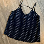 Atmosphere Navy polka dot size 6 cami Photo 0