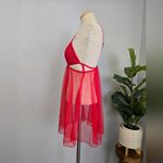 Victoria's Secret  Red Snake Lace Babydoll Photo 4