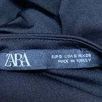 ZARA  Women's Black Sleeveless High Neck Stretch One Piece Bodysuit Top Size S Photo 2