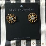 Lele Sadoughi NWOT  stud earrings Photo 2