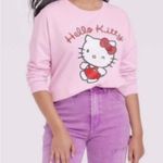 Hello Kitty Sanrio Bow Pink Pullover Crewneck Sweatshirt Size XXL Photo 1