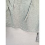 Series 8 crop hooded sweatshirt Grey large athletic yoga‎ workout Gray Photo 4