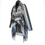 Stetson  Womens Wool Blend Cardigan Sweater Western Southwestern Aztec Size XS Photo 4