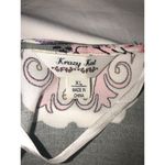 Krazy Kat  Kimono XL Open Cardigan Rayon Floral Swim Cover Open Cardigan Beach Photo 3