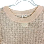 Frenchi Nordstrom Sweater M Peach Pink Blush Pointelle New Size M Photo 7