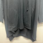 LOGO By Lori Goldstein LOGO Lori Goldstein Long Sleeve Black Hooded Tunic Womens Size PetiteXS Pockets Photo 3