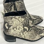 Blondo  Womens Shoes Snake Waterproof Ankle Booties 415 Photo 4
