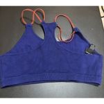 Adidas  x Ivy Park Ribbed Sports Bra Legacy Indigo PURPLE 3X Photo 3