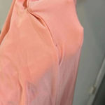 MISA Los Angeles Misa LA Domino Tie Front Maxi Dress Blush Pink Wedding Party Cocktail Reception Photo 7