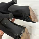 Stuart Weitzman  Black Lace Women's Shoes 8.5 Photo 10