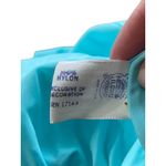 Ruffle Nightie Dress Blue Size L Vintage Size L Photo 3