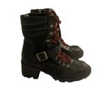 Grunge Combat Moto Boots Lust For Life LL Photo 1