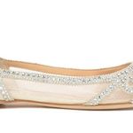 Badgley Mischka Crystal Pointed Toe Flats, Size 8W NEW w/o Box Retail $235 Photo 10