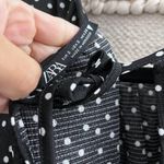 ZARA Black Poka Dots Maxi Dress Photo 4