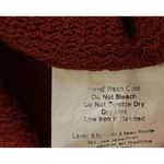 Lush Clothing Lush Tiered Tunic Dress Long Sleeve Waffle Knit Crew Neck Size M Medium Photo 6