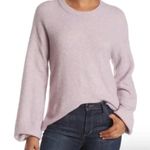 Madewell 💕💕 Payton Pullover Sweater in Coziest Yarn ~ Heather Lilac XS NWOT Photo 4