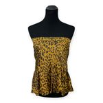 Nation Ltd | NWT | Small | Claire Bias Leopard Print Ruffle Hem Mini Skirt Photo 8
