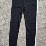 Nordstrom  Ribbed Black High-Waisted Leggings Small Photo 5
