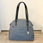 Lo & Sons OMG Work Travel Gym Tote Bag in Heather Blue Photo 5