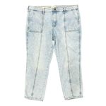 Universal Threads Universal Thread Plus 18 34R Jeans High Rise Slim Straight Cropped Crop Women's Photo 1