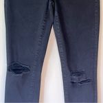 American Eagle Black Distressed NE(X)T Level Stretch Jegging Size 4 Photo 12