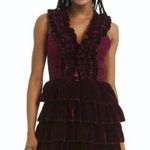 Love The Label NEW  Sage Dress in Plum Velvet Size Medium Photo 0