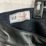 Gap  Faux Leather Vintage Slim High Rise Pants Photo 1
