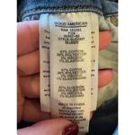 Good American ‎ Jeans Women 26 Blue Soft Tech Good Legs Distressed Straight Photo 10