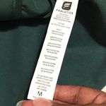 Fabletics Hardshell Jacket size M Green Hooded Athleisure Photo 5