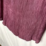 Orange Creek Sleeveless Embroidered Crushed Tank Top Pink Purple Small V-Neck Photo 13