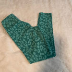 RYDERWEAR Stylish Teal Leopard Print Women's Leggings‎ Blue Photo 9