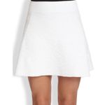 Theory  white jacquard skater skirt Photo 0