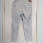 Hollister Light Wash High Rise Destroyed Mom Jeans Photo 1