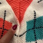 Vintage Collegiate Varsity Sweater Paris Sport Club Women's Size Medium Tennis White Photo 4