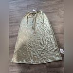 Topshop  Olive Satin Skirt Photo 5