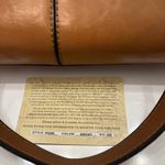 Patricia Nash Heritage Collection Poppy Satchel Leather Bag Tan Brown AUTHENTIC Photo 3