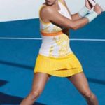 Adidas x Stella McCartney Barricade pleated tennis skort size 40L yellow Photo 2