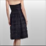 White House | Black Market Ribbon Stripe Strapless Cocktail Dress - Sz 8 - EUC Photo 3
