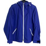 Rag and Bone Penn Track Jacket Womens Small Blue Full Zip Run Jog Windbreaker Photo 0