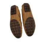 Marc Joseph  New York Brown Leather Driving Moccasins Tassels size 8 casual Photo 3
