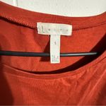 Leith Red Asymmetrical Ruched Mini Dress Photo 2