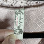 Free People  Mean It‎ Rober Romper Playsuit Crochet Belt Tie Women’s XS Pi… Photo 4