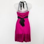 Speechless Y2K  Womens Halter‎ Babydoll Dress SzS Pink Black Pleated Fairy Grunge Photo 5