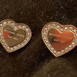 Michael Kors Rose Gold Watch Earrings Set Photo 2