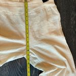 One 5 One  high-rise wide-leg cotton pants off-white size small NWT Photo 3